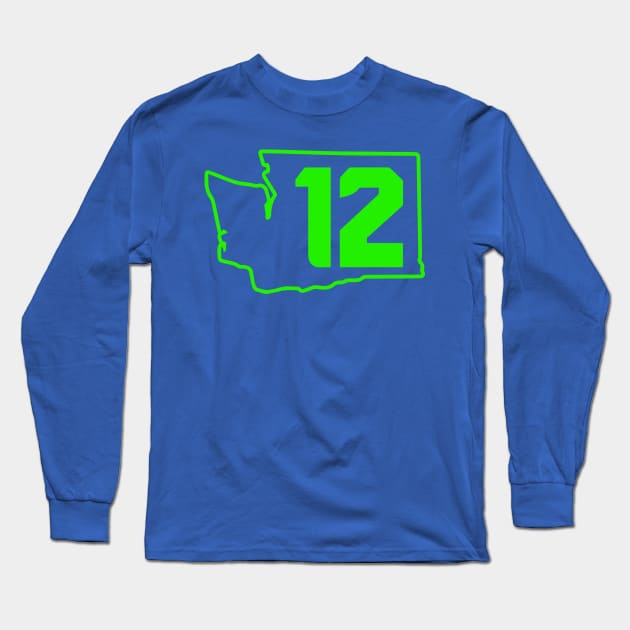 12th Man Long Sleeve T-Shirt by jknaub